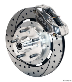 WILWOOD 140-9918-DP FDL FRT KIT12.19DRILL-POL