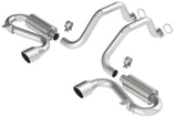 Borla 140017 Cat-Back Exhaust System - S-Type Classic