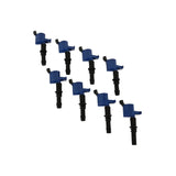 ACCEL 140033B-8 Ignition Coil - SuperCoil - 2004-2008 Ford 4.6L/5.4L/6.8L 3-valve- Blue - 8-Pack