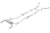 Borla 140045 Cat-Back Exhaust System - S-Type