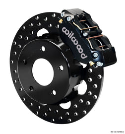 WILWOOD 140-10786-D NDPR FRT DRAG 11.75 SOLID