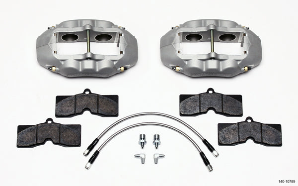 WILWOOD 140-10789 D8-4 FRT CALIPR KITCLEAR
