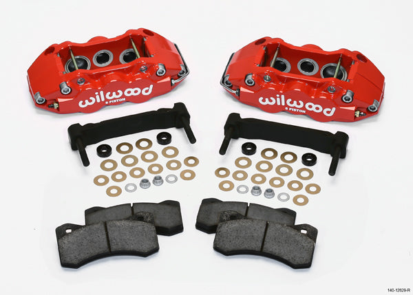 WILWOOD 140-12629-R W6A FRONT CALIPER & BRACK
