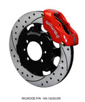 WILWOOD 140-14233-DR KIT FRT  MIATA  SRP  RED