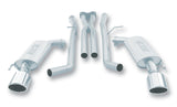 Borla 140165 Cat-Back Exhaust System - S-Type Classic