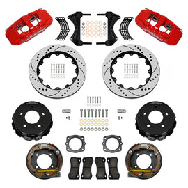 WILWOOD 140-17673-DR KIT REAR AERO4 DISC/DRUM
