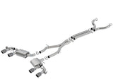 Borla 140726CFBA Cat-Back Exhaust System - S-Type