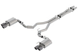 Borla 140742CFBA Cat-Back Exhaust System - S-Type