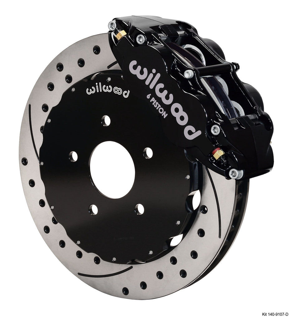 WILWOOD 140-9107-D FNSL6R FRT HAT 12.88 DRIL