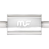 MagnaFlow Exhaust Products 14152 Magnaflow Straight-Through Performance Muffler; 4in. Center/Center; 5x6x8 Body
