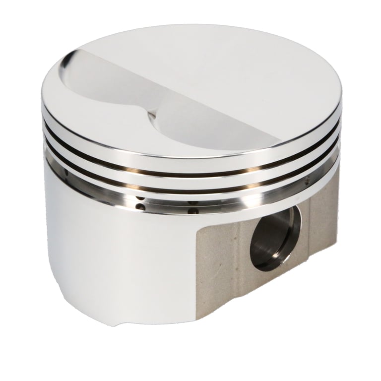 JE Pistons 142069 Piston Set, 4032, Flat Top, 4.030 Bore, 1.670 CD, 0.984 Pin, Set of 8.