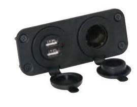 ATTWOOD MARINE 14262-6 ADAPTOR DUAL PORT 12VDC