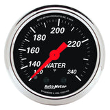 AutoMeter 1432 Traditional incandescent lighting illuminates around the perimeter of the dial