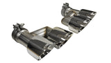 Corsa Performance 14333 Twin 4.0in. Polished Pro-Series Tip Kit (Clamps Included)