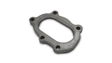 Vibrant Performance 14480 5 Bolt with Divorced Ports Turbo Discharge Flange for GT25R/GT28R (Oval)