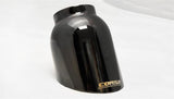 Corsa Performance 14492BLK Single 4.0in. Black PVD Pro-Series Tip Kit (Clamps Included)