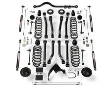 Load image into Gallery viewer, 07-18 Wrangler JK 4 Door 4 Inch Suspension System w/ 8 Alpine Short Control Arms &amp; 9550 VSS Twin-Tube TeraFlex
