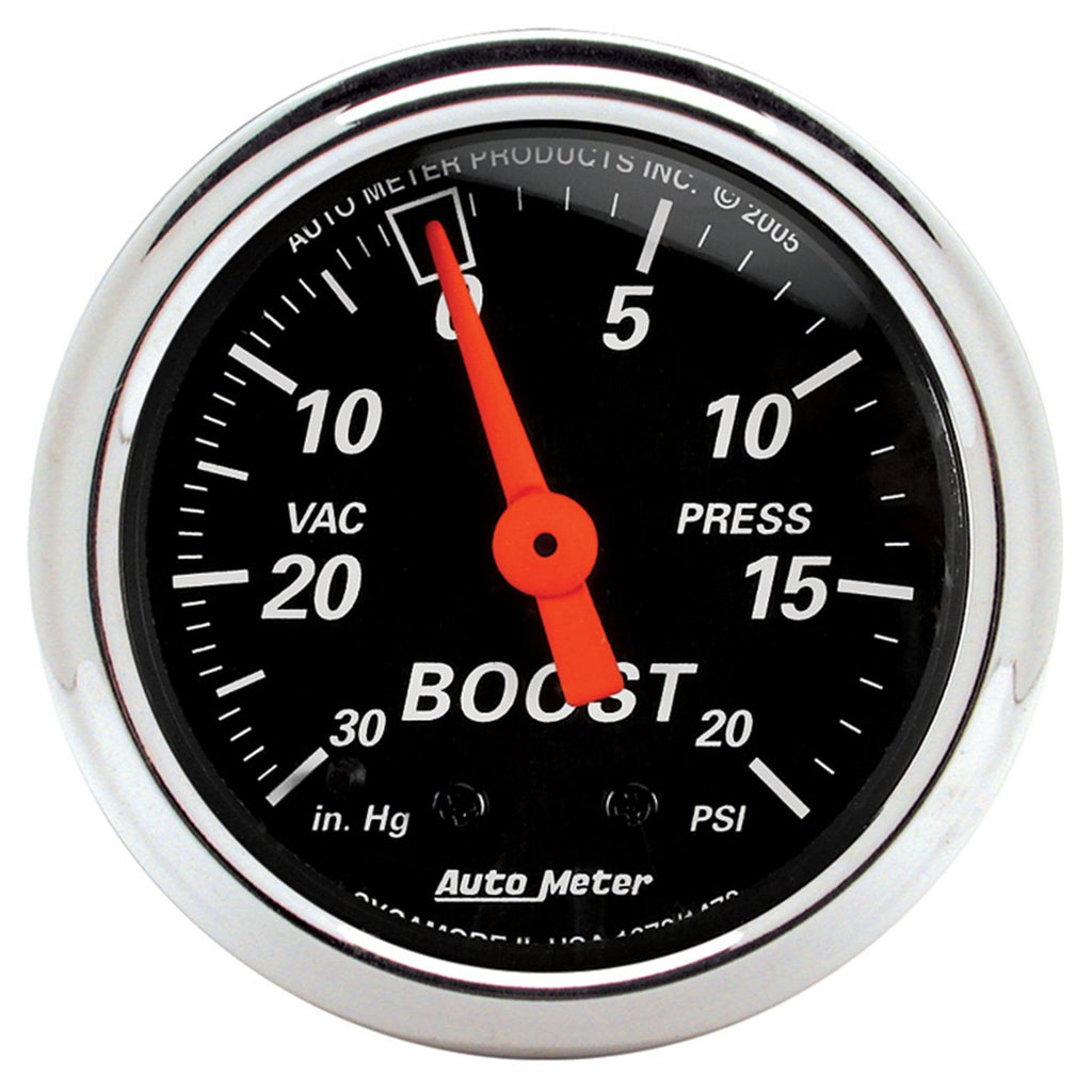 AutoMeter 1471 Traditional incandescent lighting illuminates around the perimeter of the dial