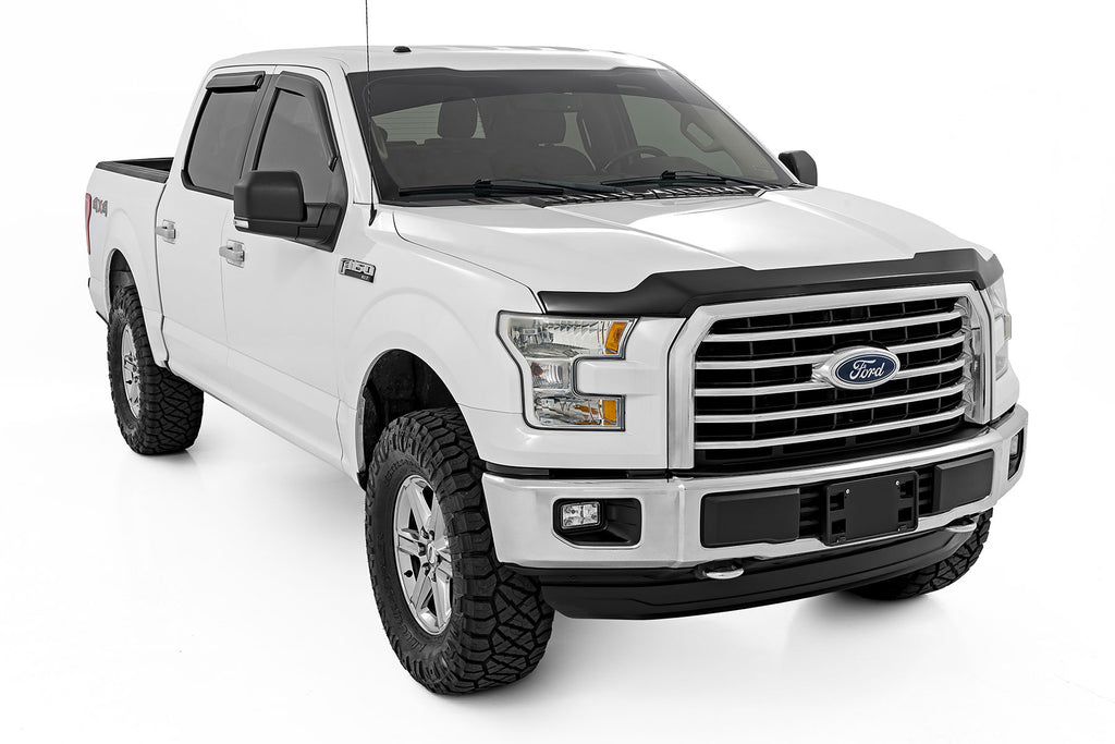 Hood Protector | Gloss Black | Ford F-150 2WD/4WD (2015-2020)