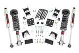 Rough Country 47540 2 Inch Lowering Kit | 4 Inch Rear Lowering | M1 | Ford F-150 4WD (2015-2026)