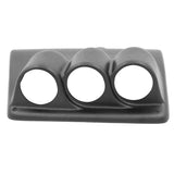 AutoMeter 15018 GAUGE MOUNT, DASH CONSOLE LOWER, TRIPLE, 2 1/16
