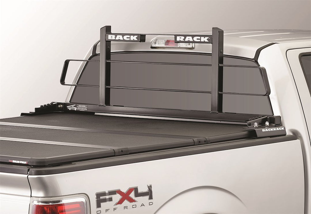 RealTruck Backrack 15030 Short Headache Rack; 19-22 Ford Ranger, 15-22 Colorado/Canyon
