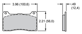 WILWOOD 150-9136K PAD SET BP-10 7812