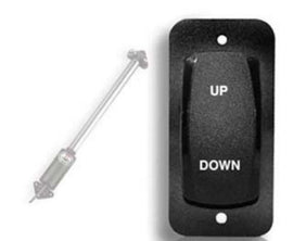 LENCO 15096-001 HATCH LIFT ROCKER SWITCHSINGLE LIFT