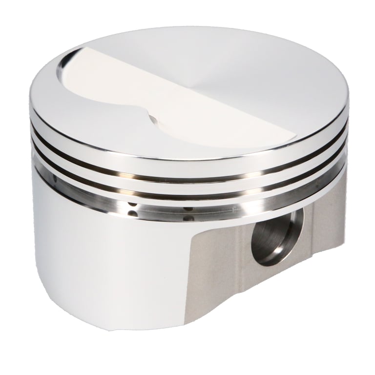 JE Pistons 151792 Piston Set, 4032, Flat Top, 4.160 Bore, 1.480 CD, 0.980 Pin, Set of 8.