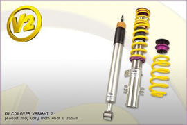 KW 15220033 Height adjustable stainless steel coilovers with adjustable rebound damping