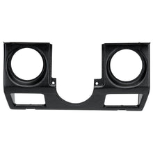 Load image into Gallery viewer, AutoMeter 15220 GAUGE MOUNT, DIRECT FIT, TACH/SPEED (3 3/8" X2), JEEP WRANGLER 87-95 YJ