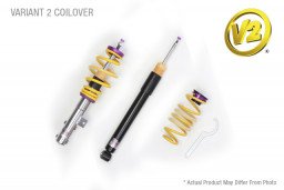KW 152800CB Height adjustable stainless steel coilovers with adjustable rebound damping