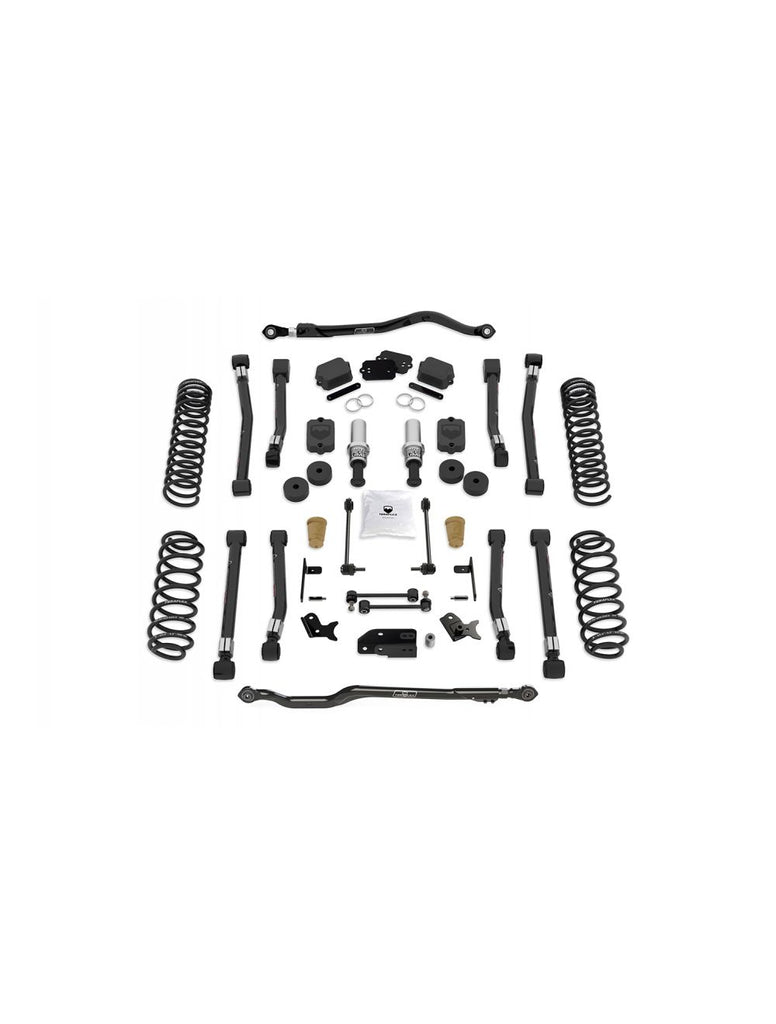 18-Up Wrangler JL 4 Door 2.5 Inch Alpine RT2 Outback Overland Short Arm Suspension System No Shocks TeraFlex