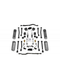 18-Up Wrangler JL 4 Door 3.5 Inch Alpine RT3 Outback Overland Short Arm Suspension System No Shocks TeraFlex