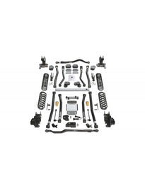 18-Up Wrangler JL 4 Door 4.5 Inch Alpine RT4 Long Arm Suspension System No Shocks TeraFlex