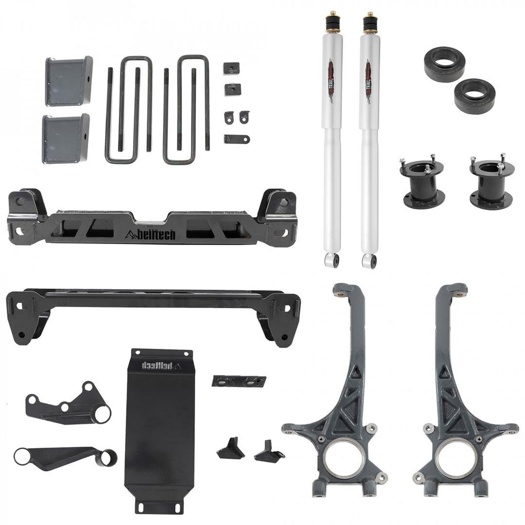 Belltech 154301BK6 6" Lift Kit Inc. Rear Trail Performance Shocks Only