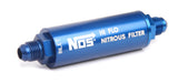 NOS/Nitrous Oxide System 15552NOS Nitrous Filter, High Pressure, -6AN x -6AN In-Line Billet Aluminum (140 micron)