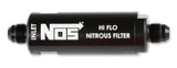 NOS/Nitrous Oxide System 15556NOS High pressure nitrous filter, -6AN x -6AN in-line billet aluminum (140 micron)