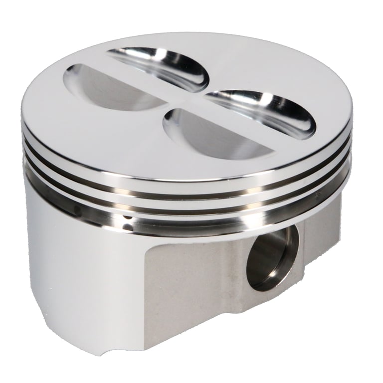 JE Pistons 156505 Piston Set, 2618, Flat Top, 4.030 Bore, 1.560 CD, 0.927 Pin, Set of 8.