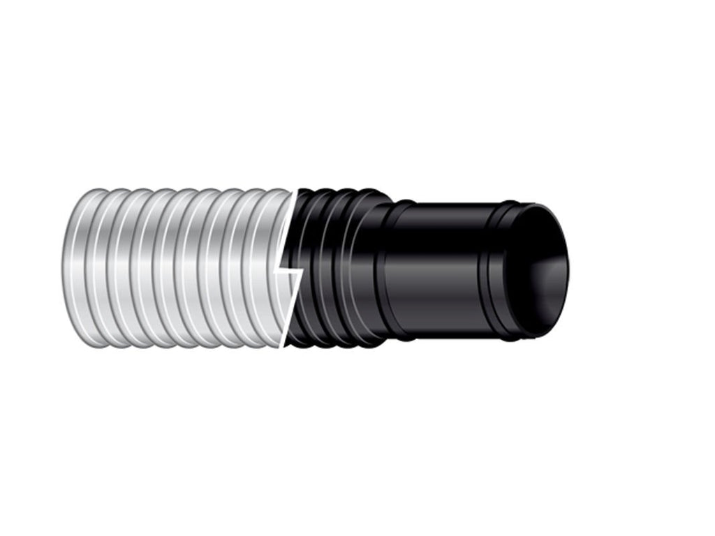SIERRAMARINE 16-120-1181B 1 1/8' BILGEFLEX 6' POLYPAC BLK.