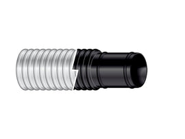 SIERRAMARINE 16-120-1181B 1 1/8' BILGEFLEX 6' POLYPAC BLK.