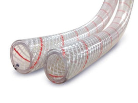 SIERRAMARINE 16-162-0126 1/2' CLR REINF PVC W/RED TRACER 50'