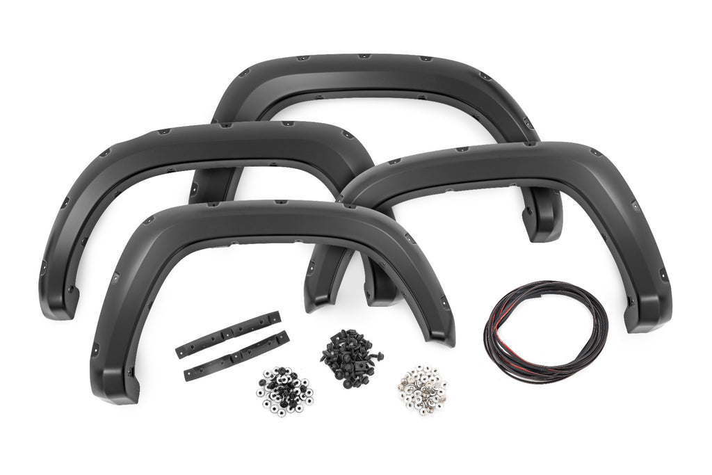 Pocket Fender Flares | 202 Black Onyx | Toyota Tacoma 2WD/4WD (2016-2023)