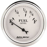 AutoMeter 1607 Traditional incandescent lighting illuminates around the perimeter of the dial