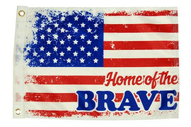 TAYLOR MADE 1621 12X18 HOME OF THE BRAVE