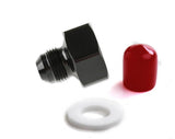NOS/Nitrous Oxide System 16233NOS NOS Black T7075 aluminum 8AN-660 Bottle Nut Adapter