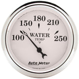 AutoMeter 1638 Traditional incandescent lighting illuminates around the perimeter of the dial