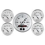 AutoMeter 1650 Traditional incandescent lighting illuminates around the perimeter of the dial