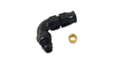 Vibrant Performance 16588 90 Degree Tube to Male AN Adapter, Tube O.D. - 1/2