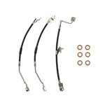 Omix 1673364 Brake Hose Kit; Incl. Brake Hoses; Copper Washers;